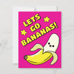 Postal ¡Vamos Bananas!