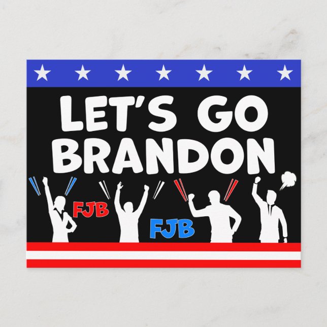 Postal Vamos Brandon (Anverso)