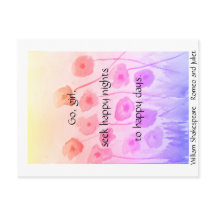 Vamos, Chica... (Romeo y Julieta) Postcard.