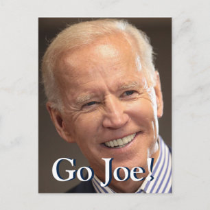 Postal ¡Vamos Joe!