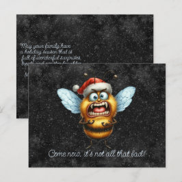 Postal Vamos, no es todo tan mal asustado