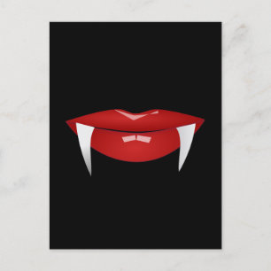 POSTAL VAMPIRE MUJER LIPS ROJO