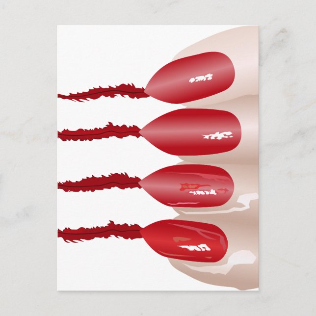 Postal Vampirfinger (Anverso)