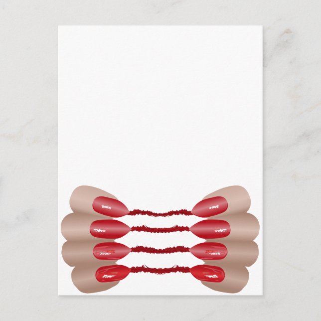 Postal Vampirfinger V.2 (Anverso)