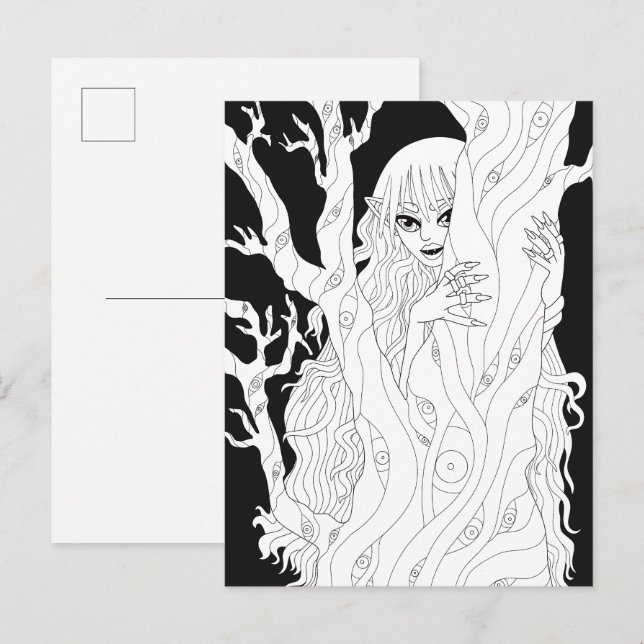 Postal Vampiro (Anverso / Reverso)