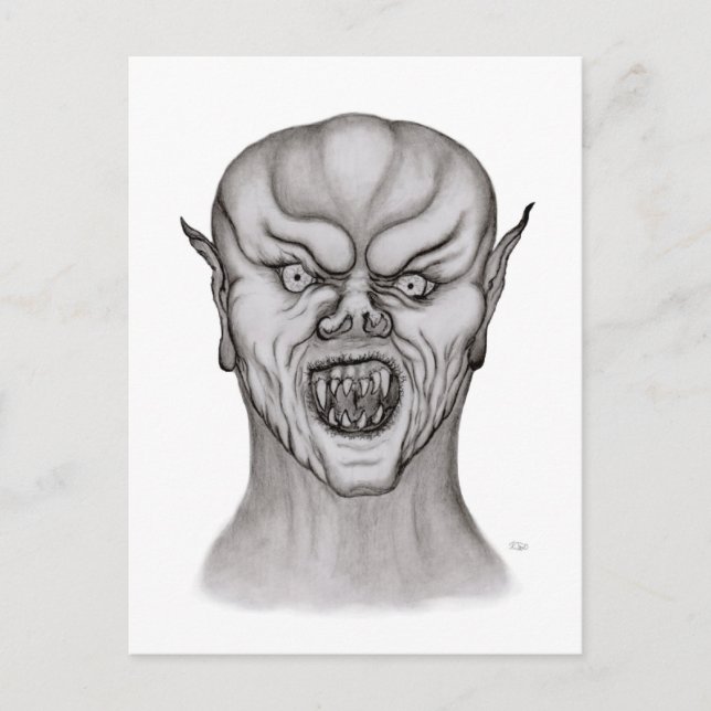 Postal Vampiro (Anverso)