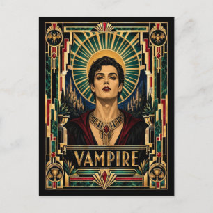 Postal Vampiro, Art Deco Mitológico
