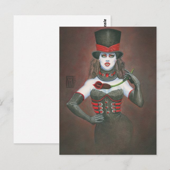 Postal Vampiro Daperyll (Anverso / Reverso)