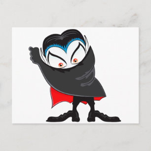 Postal Vampiro de Halloween