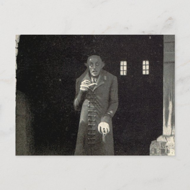 Postal Vampiro de Nosferatu (Anverso)