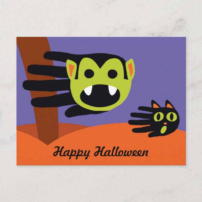 Postal Vampiro emocional (Anverso)