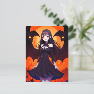 POSTAL VAMPIRO PRINCESO DE BAÑOS - GÓTICO