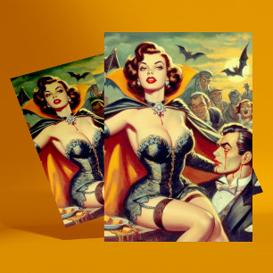 Postal Vampiro vintage