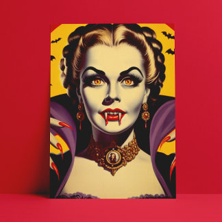Postal Vampiro vintage