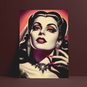 Postal Vampiro vintage