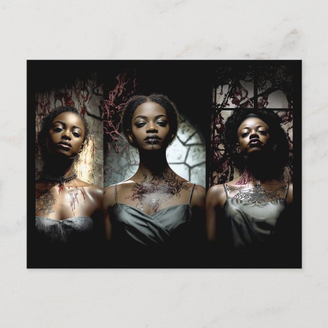 Postal Vampiros Hermosos (Anverso)