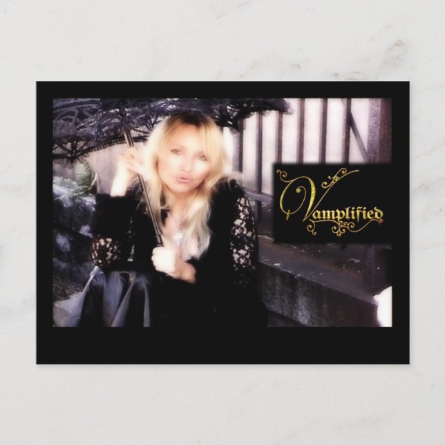 Postal Vamplificado® crucificado (Anverso)