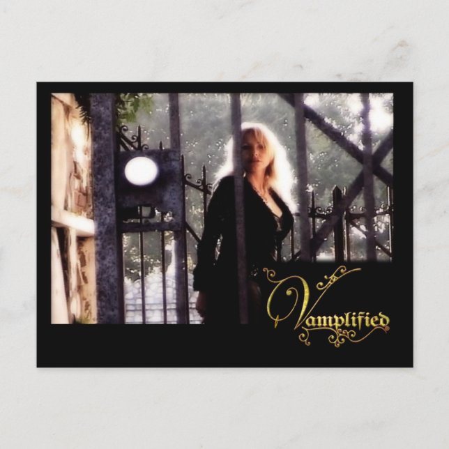 Postal Vamplificado® crucificado (Anverso)