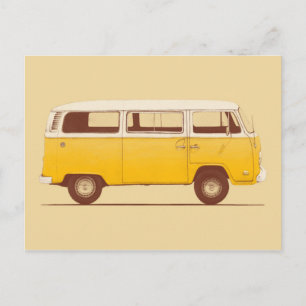 Postal Van amarilla Florent Bodart