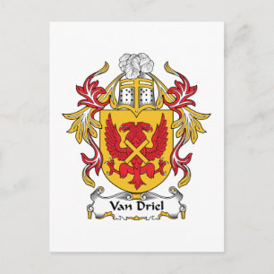 Postal Van Driel Family Crest