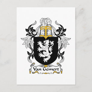 Postal Van Gemert Family Crest