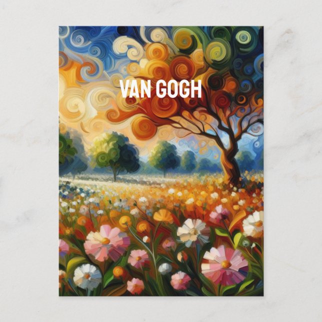 Postal Van gogh (Anverso)