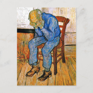 Postal Van Gogh - A la puerta de la eternidad