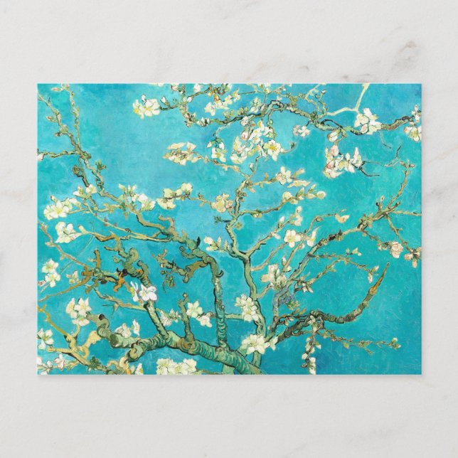 Postal Van Gogh Almond Blossoms (Anverso)