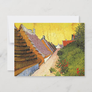 Postal Van Gogh - Calle en Saintes-Maries,