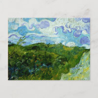 Van Gogh - Campos de Trigo Verde