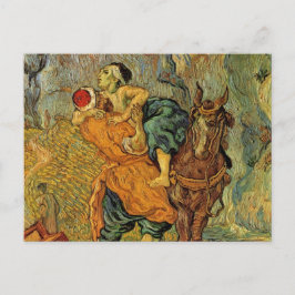 Postal Van Gogh El Buen Impresionismo Samaritano Vintage