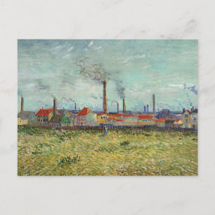 Postal Van Gogh - Fábricas en Clichy