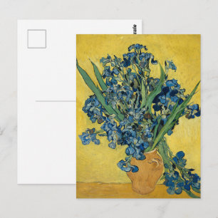Postal van Gogh Iris Classic Floral Painting