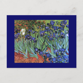 Postal Van Gogh Irises (F608) Bella Artes de cosecha