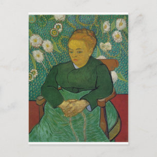 POSTAL VAN GOGH - LA BERCEUSE (AUGUSTINE ROULIN)