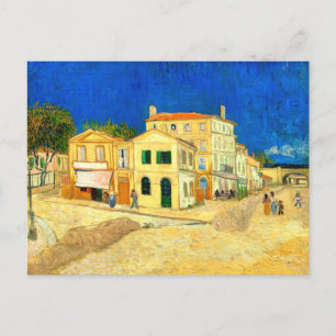 Postal Van Gogh, La Casa Amarilla, 