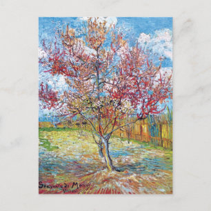 Postal Van Gogh - Melocotones rosados