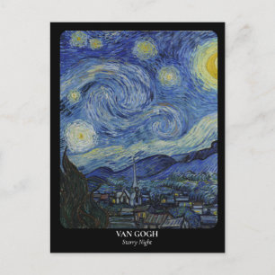 Postal VAN GOGH / Noche estrellada