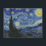Postal Van Gogh // Noche Starry<br><div class="desc">Tarjeta de correo nocturno Van Gogh Starry</div>