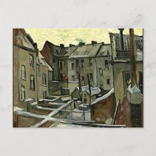 Postal Van Gogh - patios traseros en Amberes