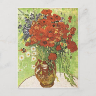 Postal Van Gogh Poppies