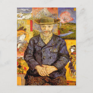 Postal Van Gogh - Retrato de P?re Tanguy (padre Tanguy)