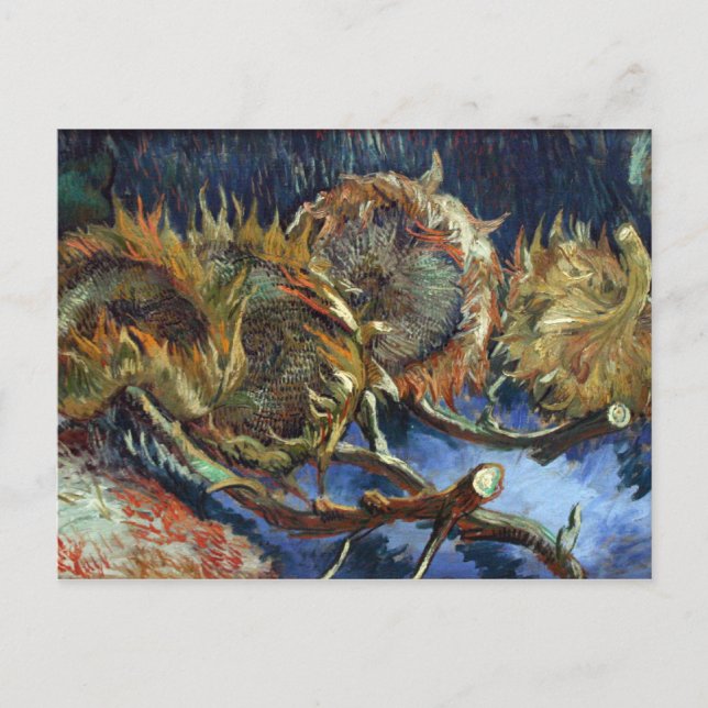 Postal Van Gogh se ha pasado a la semilla de cuatro manch (Anverso)