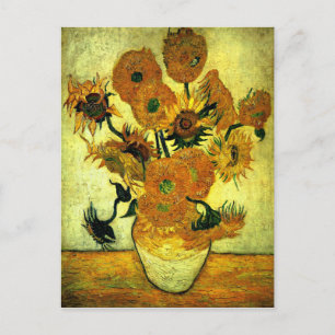 Postal Van Gogh - Sunflowers, 14