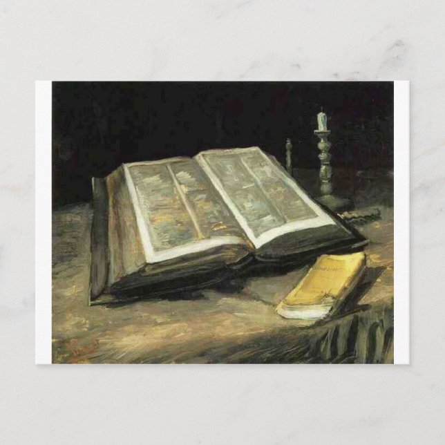 Postal Van Gogh Viejo Artista de Arte de Pinturas (Anverso)