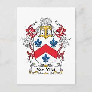 Postal Van Vliet Family Crest