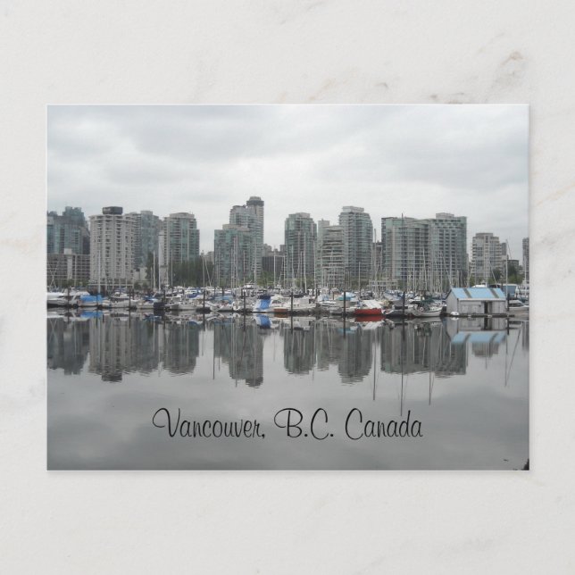 Postal Vancouver, C.B. Canadá (Anverso)