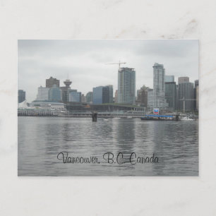 Postal Vancouver, C.B. Canadá