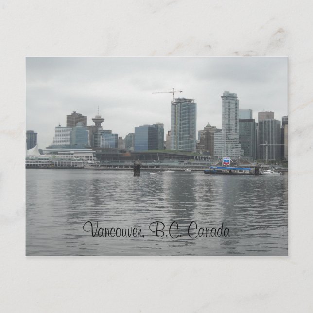 Postal Vancouver, C.B. Canadá (Anverso)
