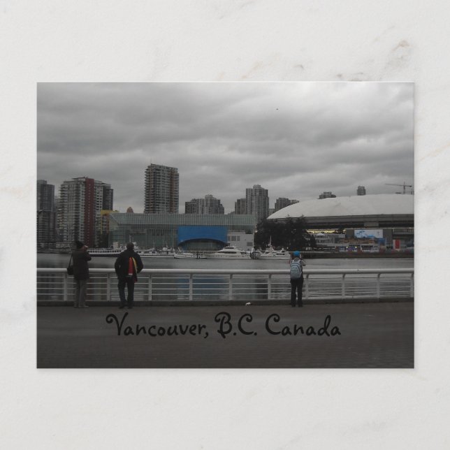 Postal Vancouver, C.B. Canadá (Anverso)